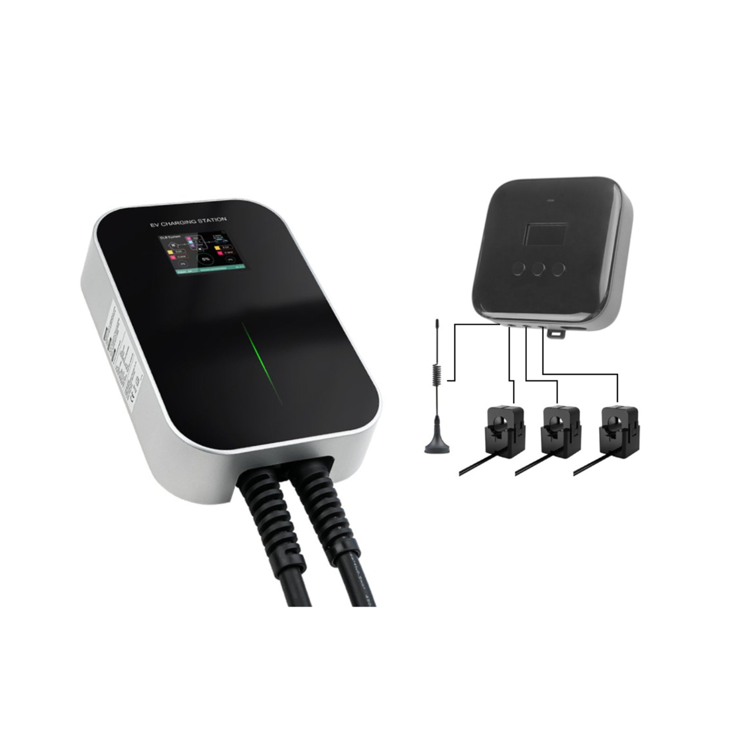 Besen Pro 11 kW met Dynamic Load Balancing - 3-fase - 16A - type 2 - 5 meter kabel - laadpaal