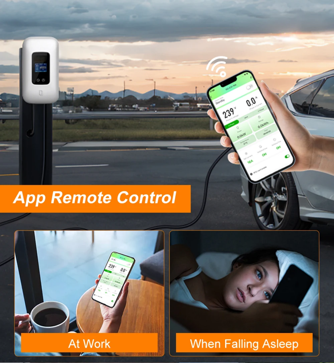 Wallbox 11KW grijs met App control 3-fase 16A •exclusief verzendkosten•