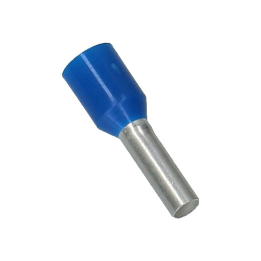 SOLAR adereindhuls geïsoleerd 2.5mm2 hulslengte 8mm blauw per 10 stuks