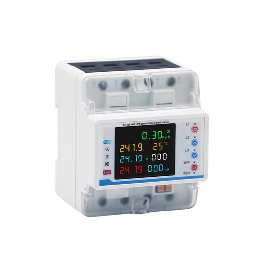 Smart meter 100A 3-fase WiFi voor energiemonitoring van uw wallbox