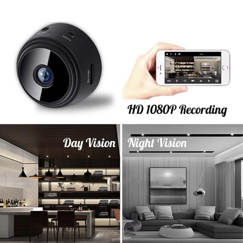 📷 Mini WiFi Camera HD | 🕵️‍♂️ Discreet & Compact | 📱 Eigen App (geen Tuya) | 🚨 Bewegingsdetectie | 🎥 Live View