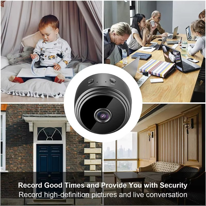 📷 Mini WiFi Camera HD | 🕵️‍♂️ Discreet & Compact | 📱 Eigen App (geen Tuya) | 🚨 Bewegingsdetectie | 🎥 Live View