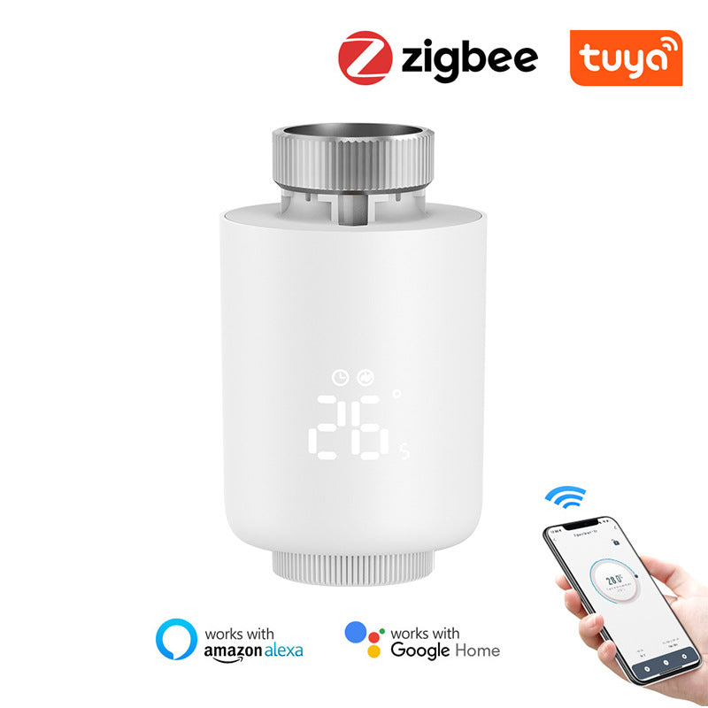 🌡️Smart Radiator Thermostat (TRV) – Zigbee | Tuya / Smart Life | Alexa &amp; Google Home