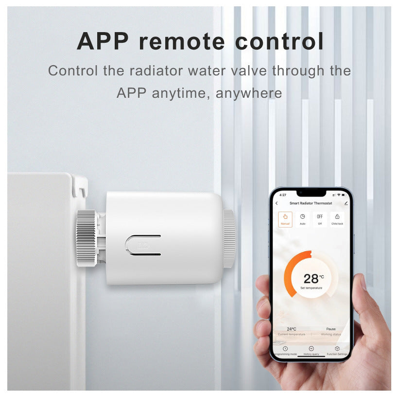 🌡️Smart Radiator Thermostat (TRV) – Zigbee | Tuya / Smart Life | Alexa &amp; Google Home