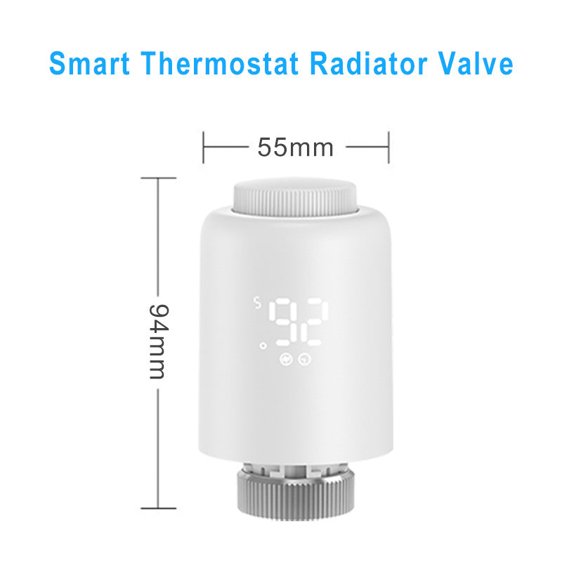 🌡️Smart Radiator Thermostat (TRV) – Zigbee | Tuya / Smart Life | Alexa &amp; Google Home