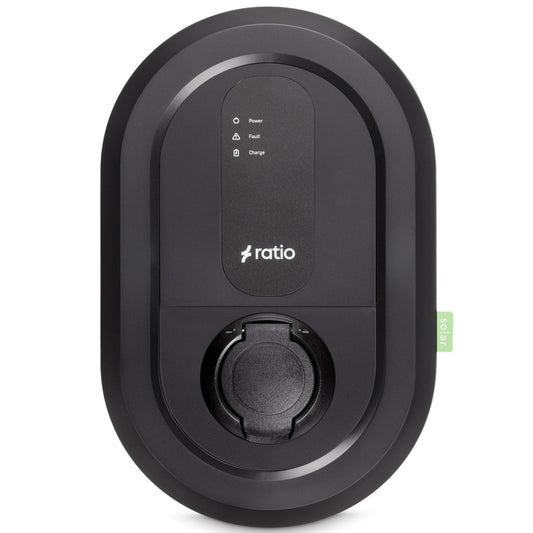 Ratio Solar 22 kW - 3-fase - 32A - Type 2 - socket - laadpaal
