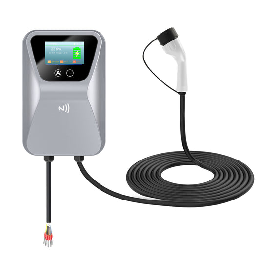 Wallbox 7KW grijs met App control 1-fase 32A •exclusief verzendkosten•