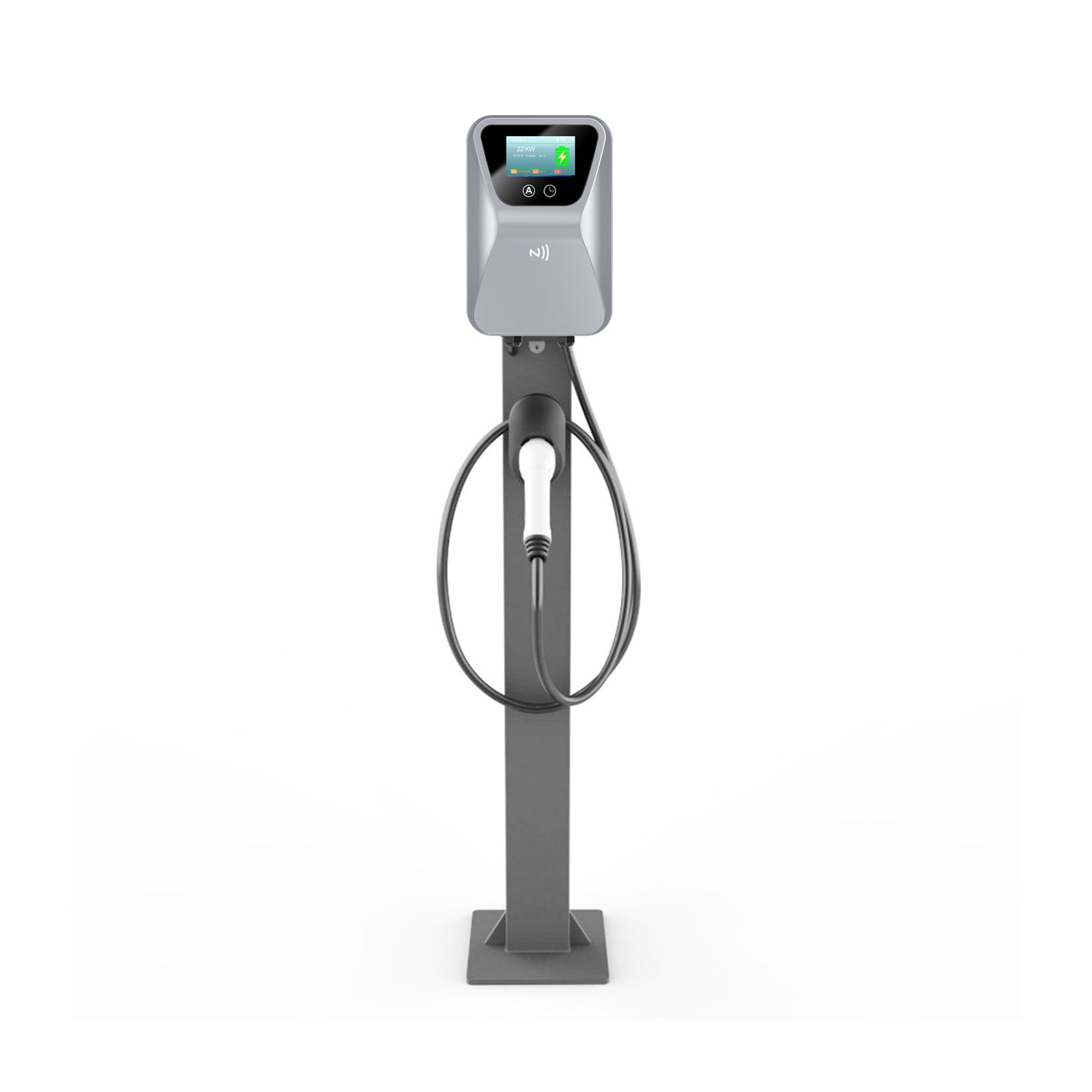 Wallbox 7KW grijs met App control 1-fase 32A •exclusief verzendkosten•